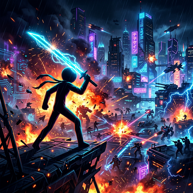 Stickman World Battle